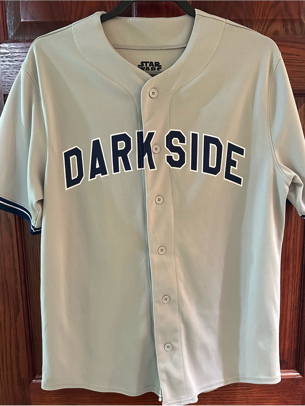 Star Wars Baseball Jersey Darkside Sz Medium
